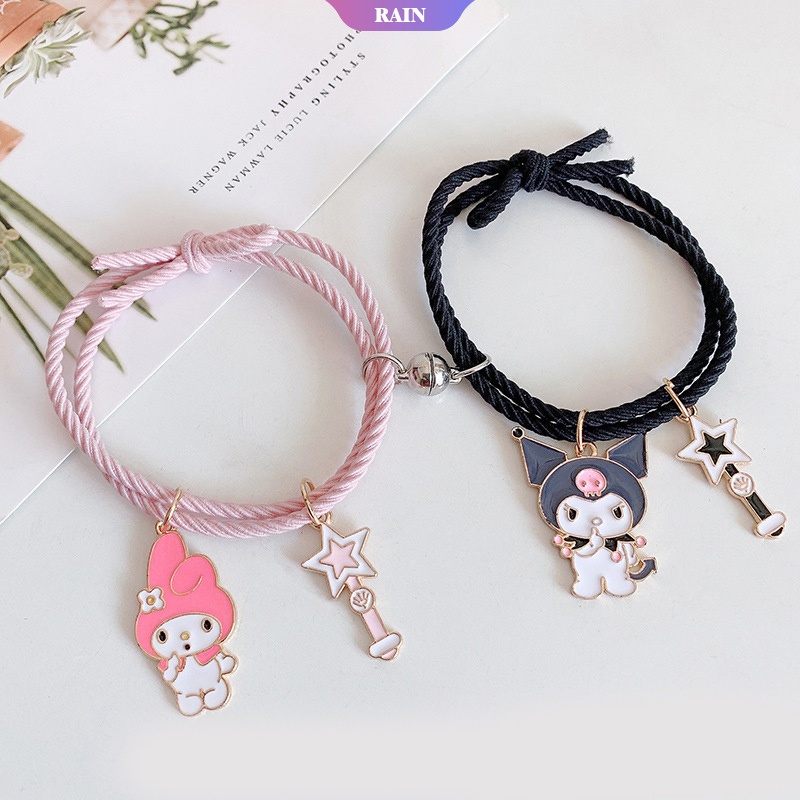 SANRIO Vòng Đeo Tay Họa Tiết Hoạt Hình Dễ Thương Bắt Mắt Sành Điệu