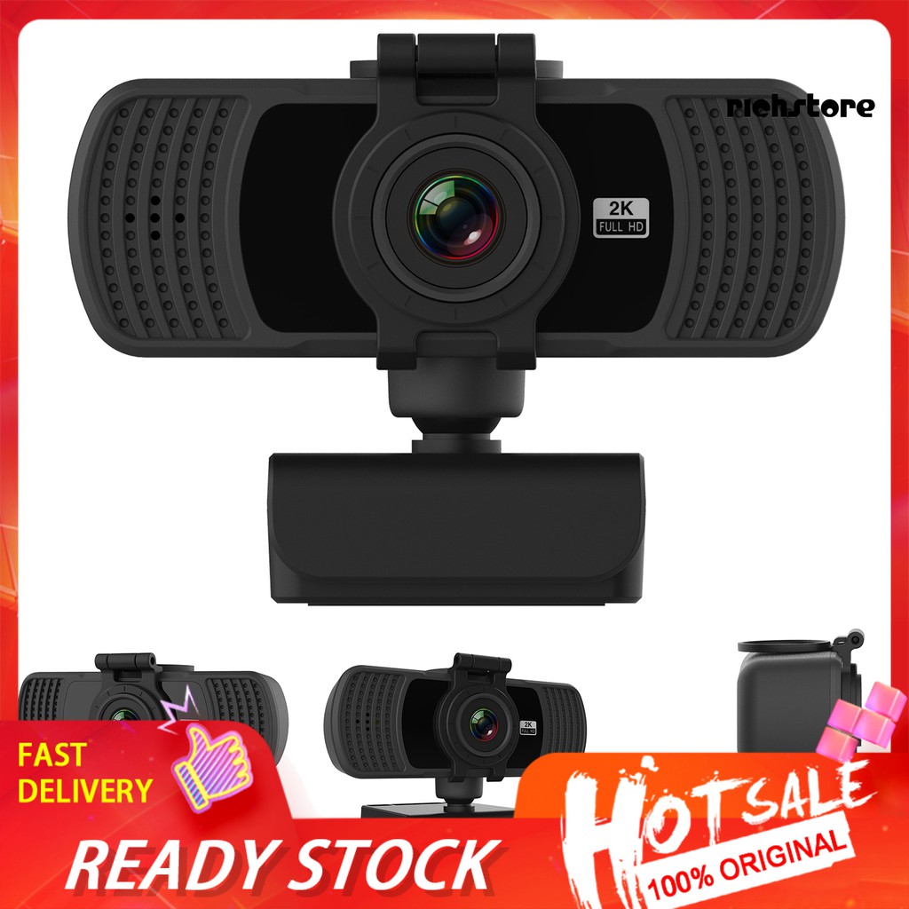 Webcam Dnbg_webcam 2k Autofous Usb Hd Có Micro Cho Mac Laptop Video Live | BigBuy360 - bigbuy360.vn