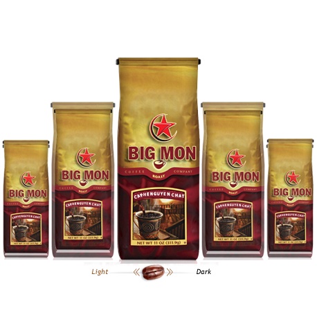 Cà Phê Nguyên Chất 100% BigMon -Thương Hiệu Big Mon Cam Kết Không Hóa Chất