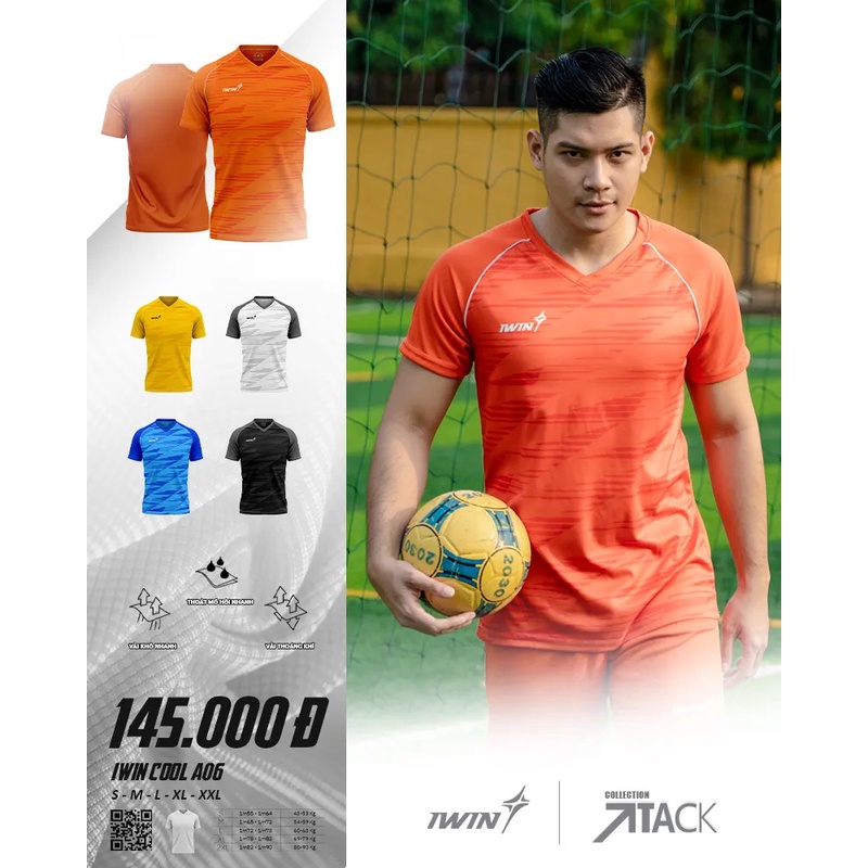 QA Riki CV C250 bộ quần áo bóng đá không logo
