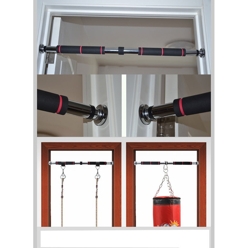 FLASHSALE Xà đơn treo tường, gắn cửa có độ dài tùy chỉnh nhiều kích thước tập gym, thể hình tại nhà