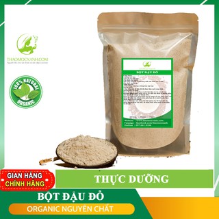 Bột đậu đỏ nguyên chất đã rang xay - Thảo Mộc Xanh