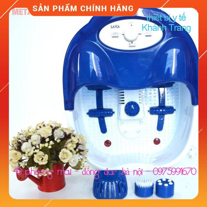 (Giá sỉ) Bồn  massage ngâm chân trị liệu Laica PC1301 - Ý