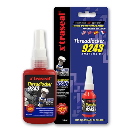 Keo khóa ren đỏ X'Traseal 9243 Threadlocker 50ml/10ml