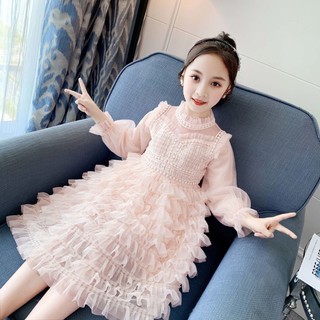 váy đầm bé gái thu đông hàng quảng châu cao cấp (ảnh thật )