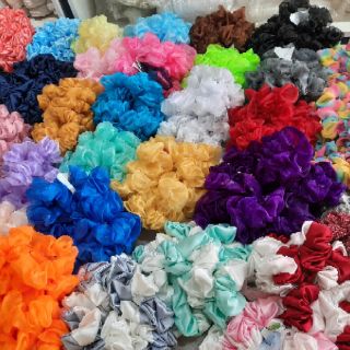 Combo SỈ cột tóc scrunchies theo order