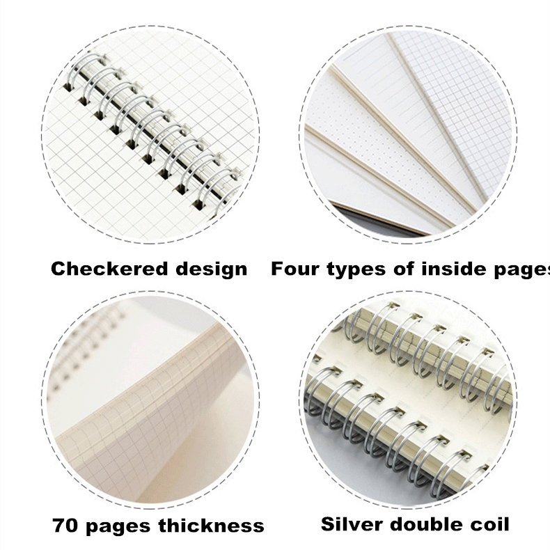 Sổ Tay Khổ A5 A6 B4 Bằng PVC Tiện Dụng Và Bền