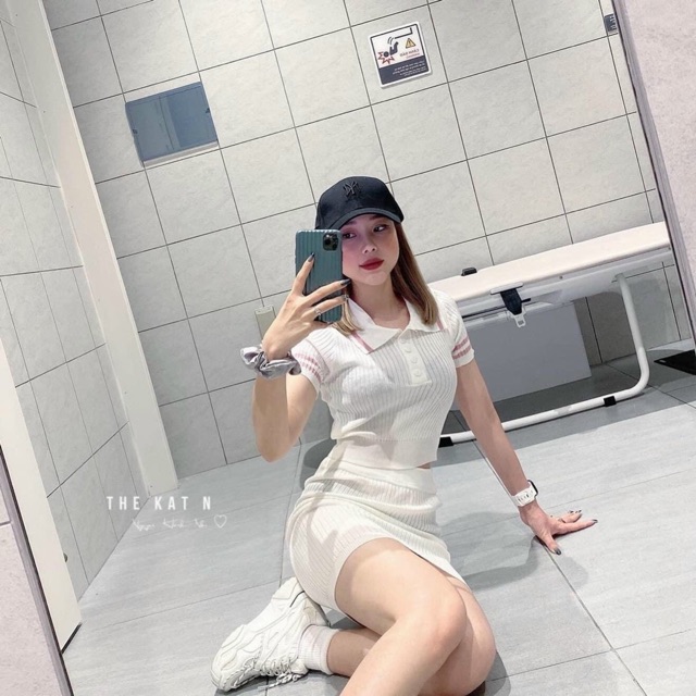 SÉT ÁO + CHÂN VÁY LEN VIỀN MS15278
