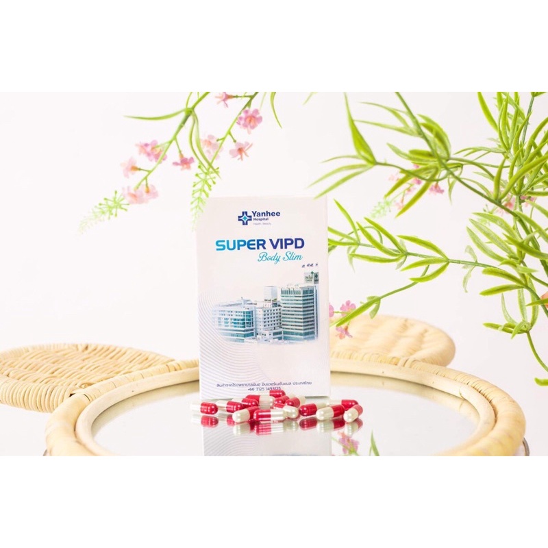 Giảm cân Yanhee Super Vip D loại đỏ ( 1 hộp 14 Viên ) giảm 3-6kg