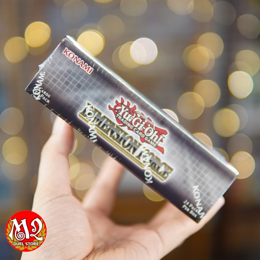 Hộp thẻ bài Dimension Force Booster Box Yugioh - Sealed 24 Packs - Nhập khẩu Anh Quốc UK