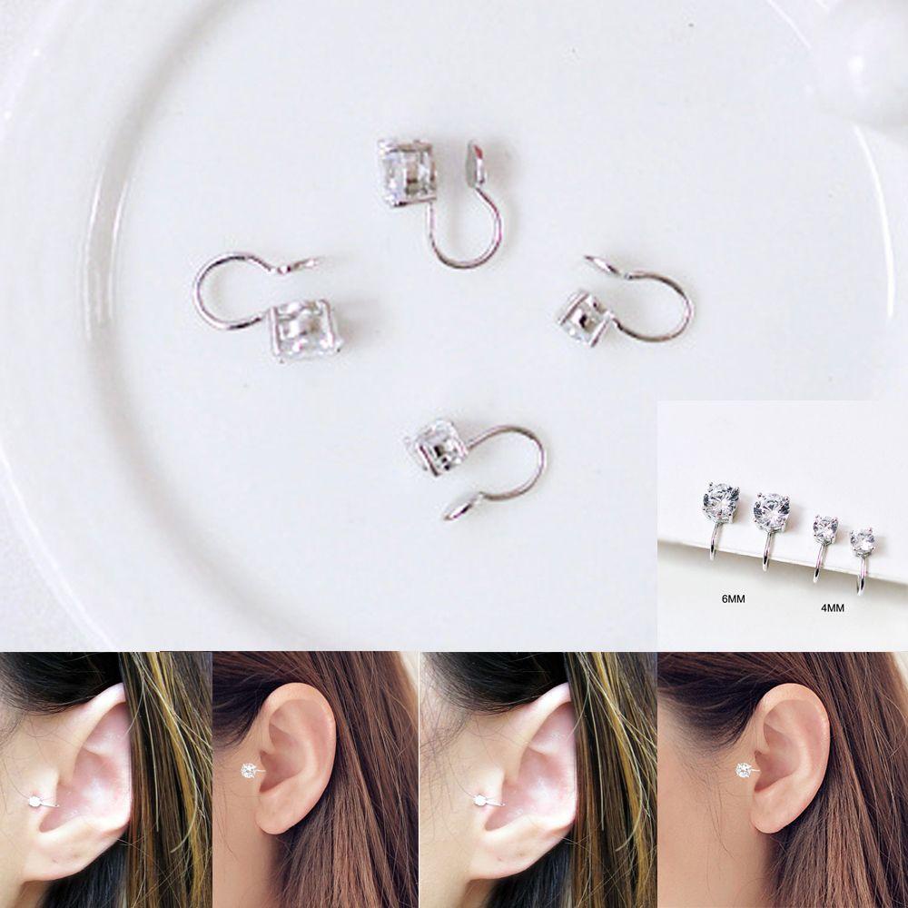 Khuyên Đeo Vành Tai Không Xỏ Lỗ Thời Trang Cho Nam Và Nữ