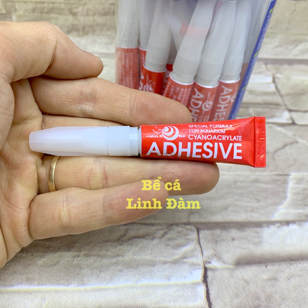 Keo Dán Rêu Cây Thuỷ Sinh ADHESIVE 5g - Keo Dán Cây Thuỷ Sinh.