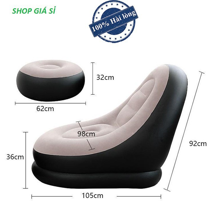 Ghế hơi, ghế hơi tựa lưng, sofa hơi ghế sofa hơi êm ái CHANODUNG