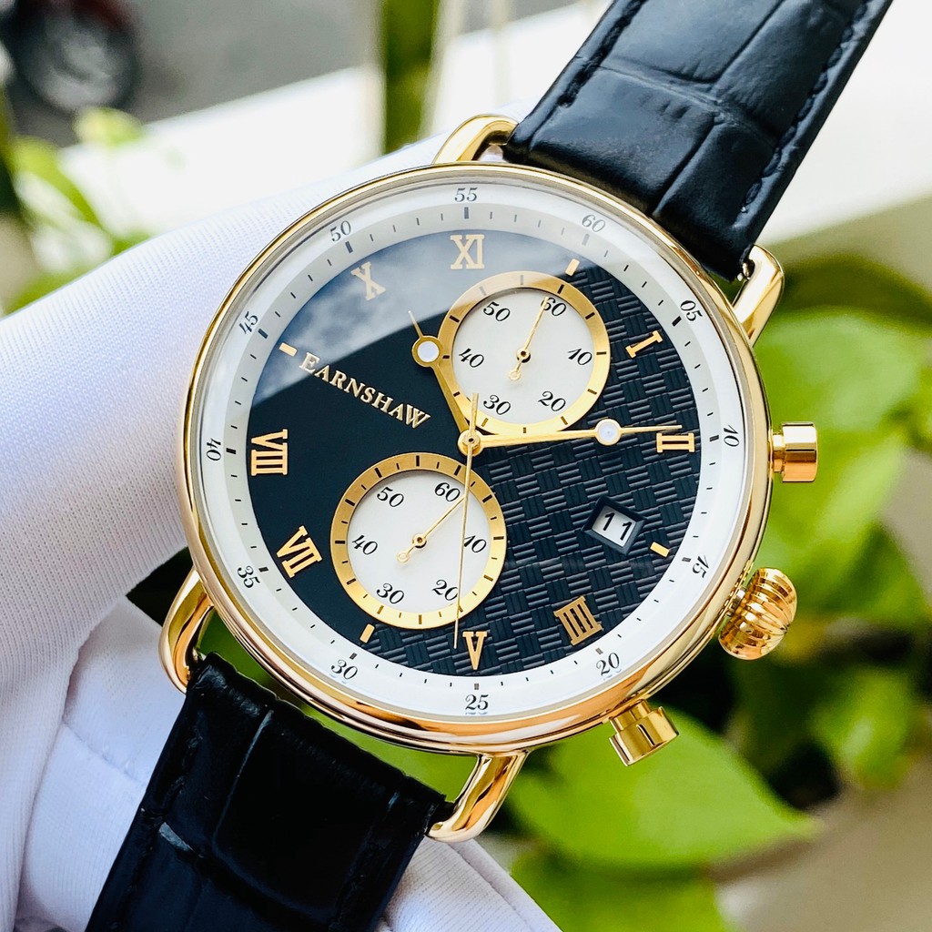 [INBOX TRẢ GIÁ] Đồng hồ Nam chính hãng Thomas Earnshaw Chronograph ES-8090-03