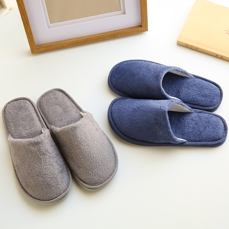 Dép bông đi trong nhà mùa đông Full size nhiều màu nam nữ, dép bông đi văn phòng, spa, khách sạn A136 ACCESSORIES