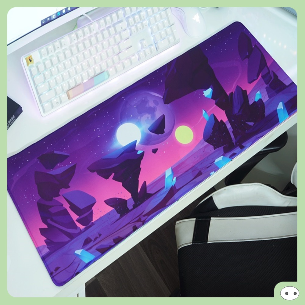 Bàn Di Chuột/Lót Chuột/Pad Chuột Cỡ Lớn THIÊN HÀ LOL size 80x30cm - 90x40cm [doloicomputer.vn]