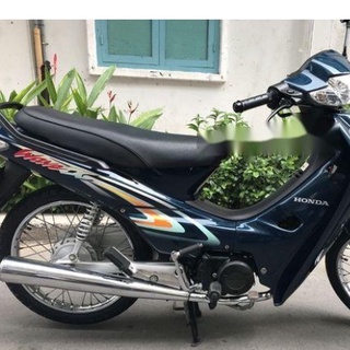 Trọn bộ tem xe wave anpha màu xanh lốc đen xin