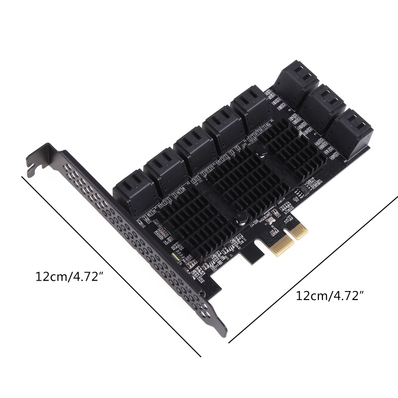 Card Mở Rộng PCIe 6Gbps PCI 1X Sang III Và 16 Cổng