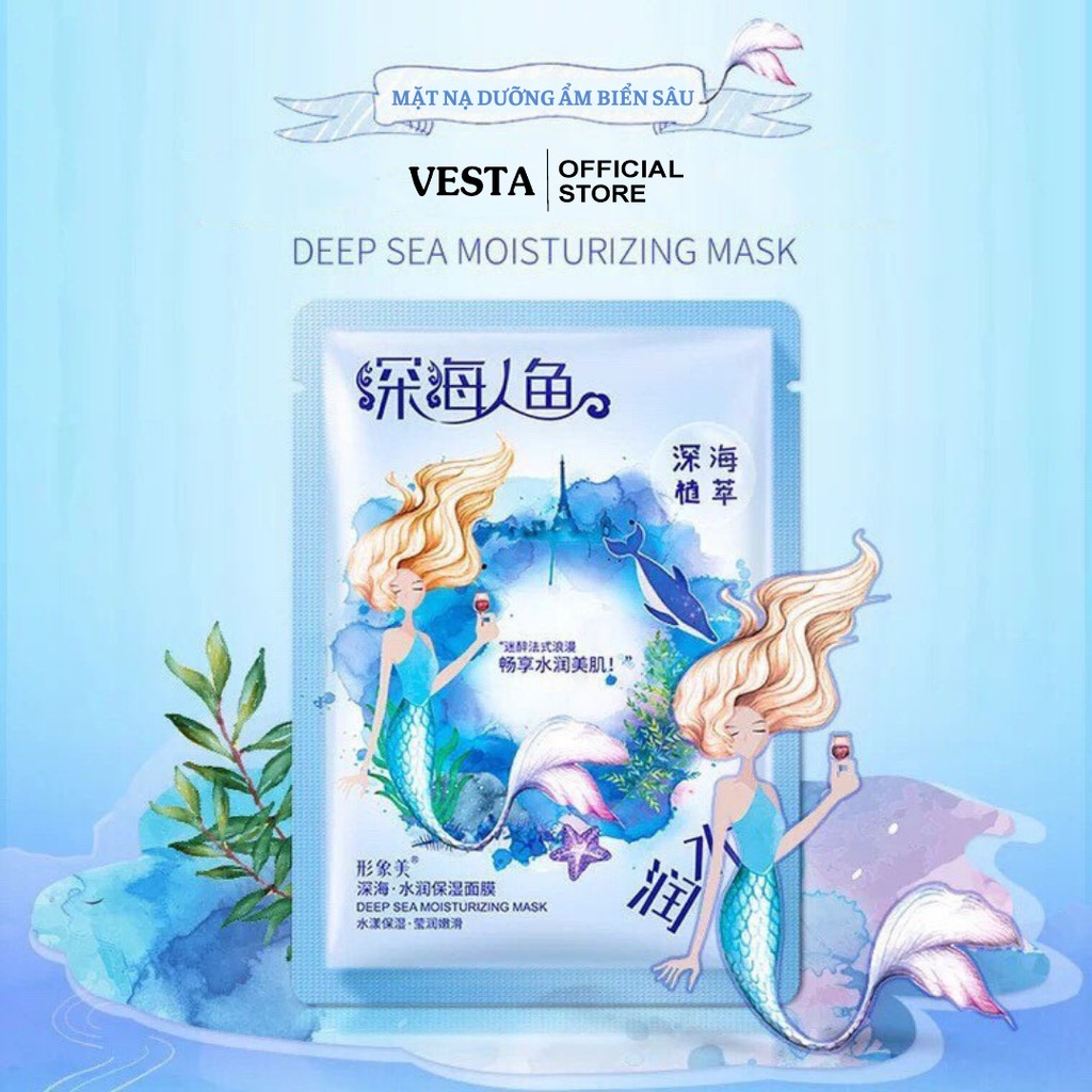 Mặt nạ giấy nàng tiên cá mask dưỡng trắng cấp ẩm cho da Images | BigBuy360 - bigbuy360.vn