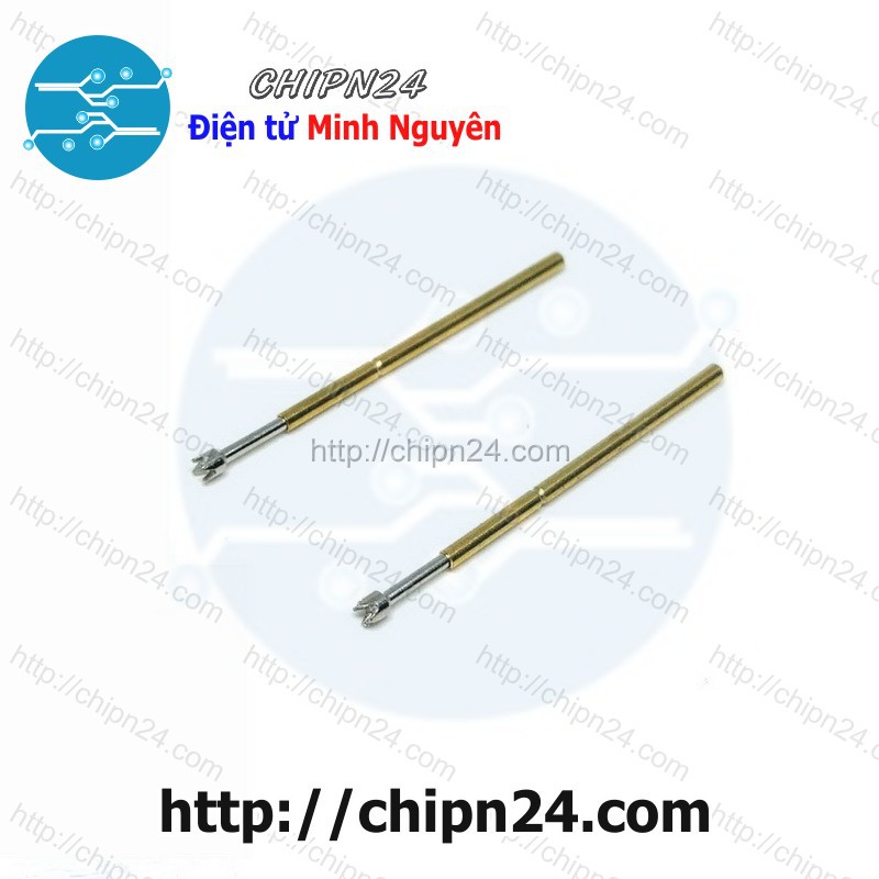 [3 CÂY] Kim test mạch P50-Q2, đường kính ống kim 0.68mm, đầu 4 vuốt thẳng