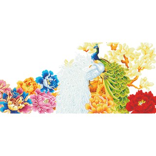 Tranh đính đá Cha mẹ 120x60