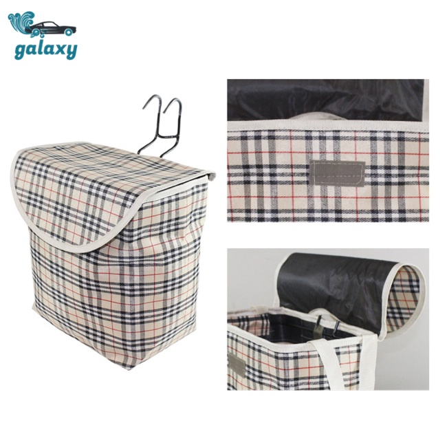 Galaxy Giỏ Xe Đạp Bằng Vải Canvas Dày Dặn Chống Thấm Nước Kích Thước 28cmx26cmx16cm