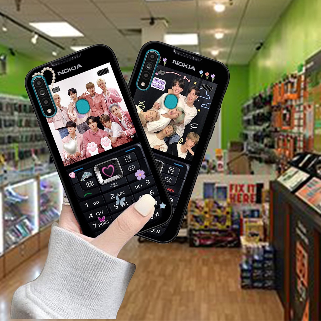Ốp Oppo A31 / A8 bộ hình điện thoại nokia huyền thoại , BTS , Vpop cute