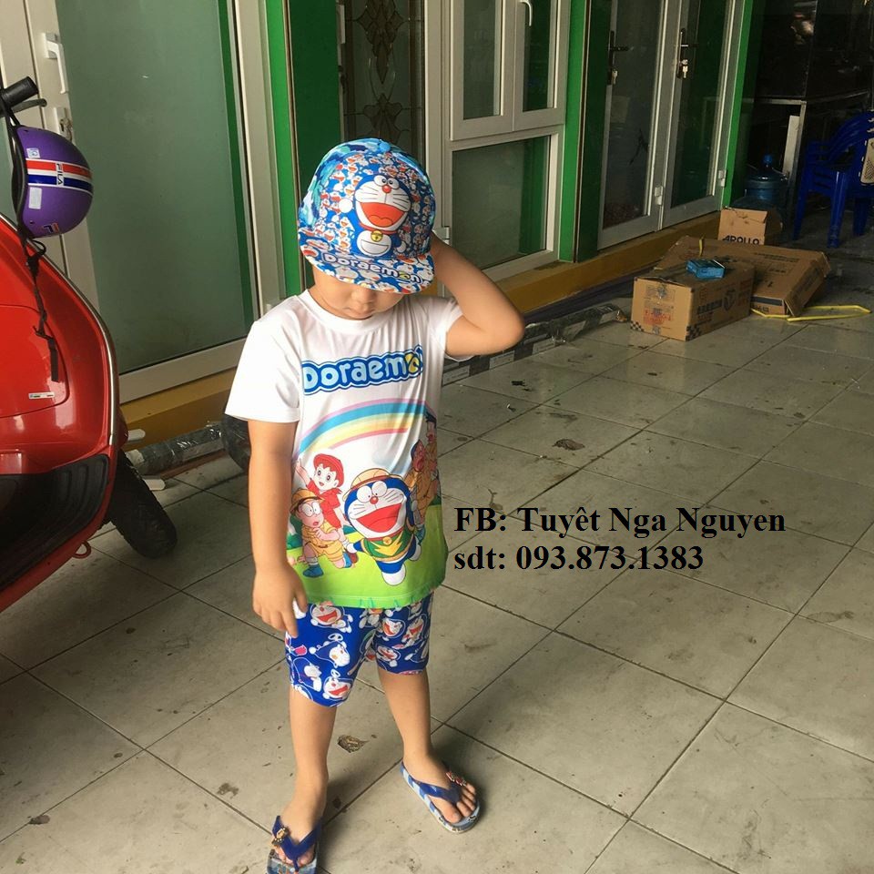 Đồ bộ thun lạnh Đoremon