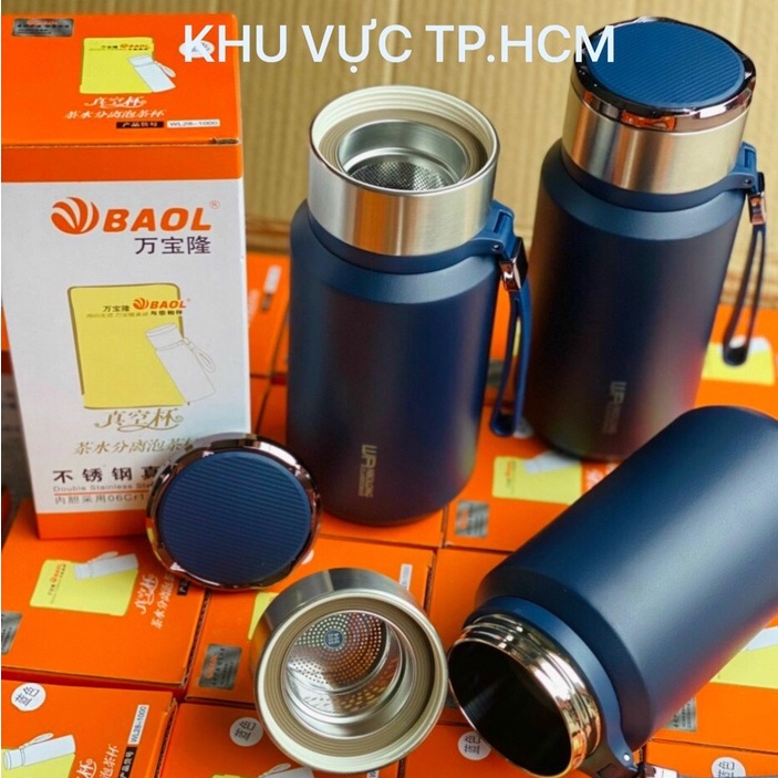 Bình giữ nhiệt Baol 1300ml - 2 lớp siêu dày, siêu bền