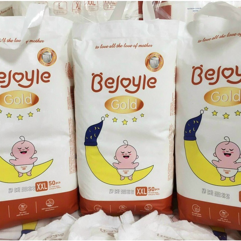 Tã/Bỉm quần BEJOYLE GOLD size M50-L50-XL50