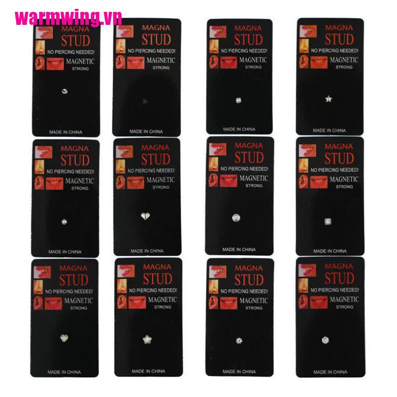 [WMVN] Khuyên Xỏ Sụn Tai / Môi / Tai Không Xỏ Có Nam Châm