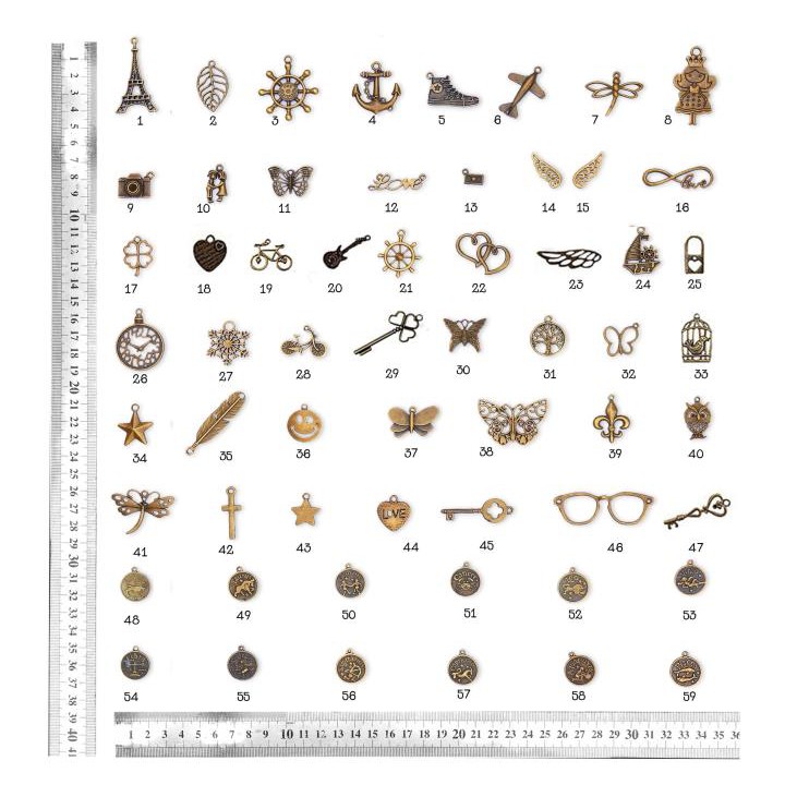 Huy hiệu đồng decor trang trí hộ chiếu làm handmade