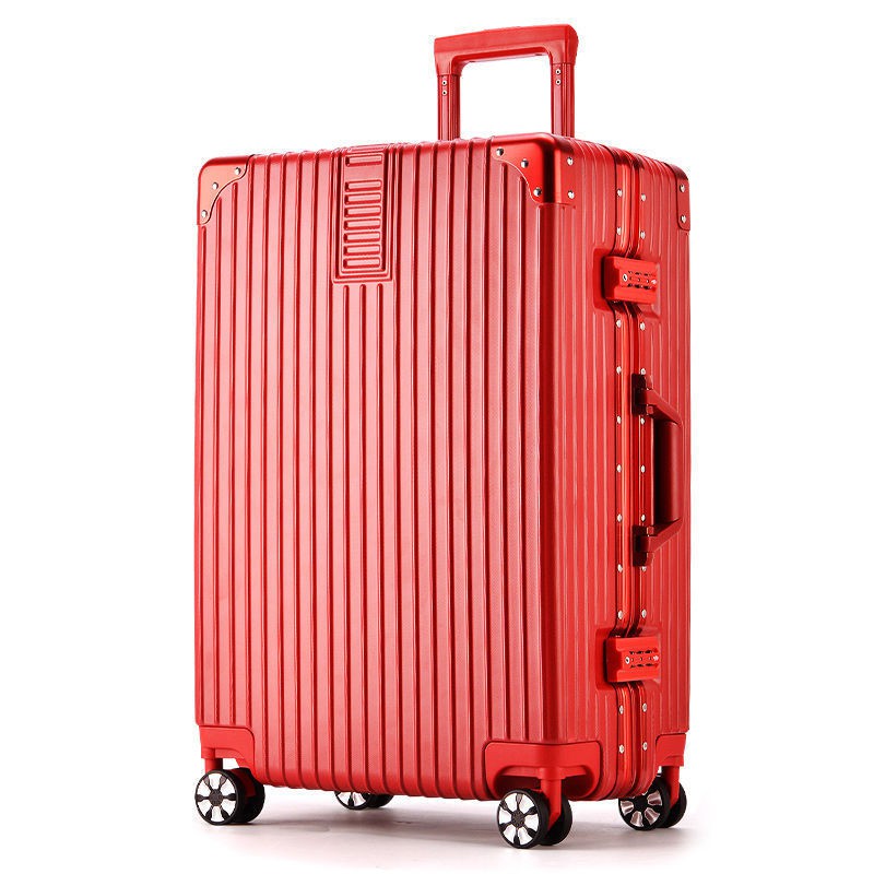 Hộp mật khẩu vali hành lý nam 20 inch 24 da nữ 28 khung nhôm bánh xe đa năng