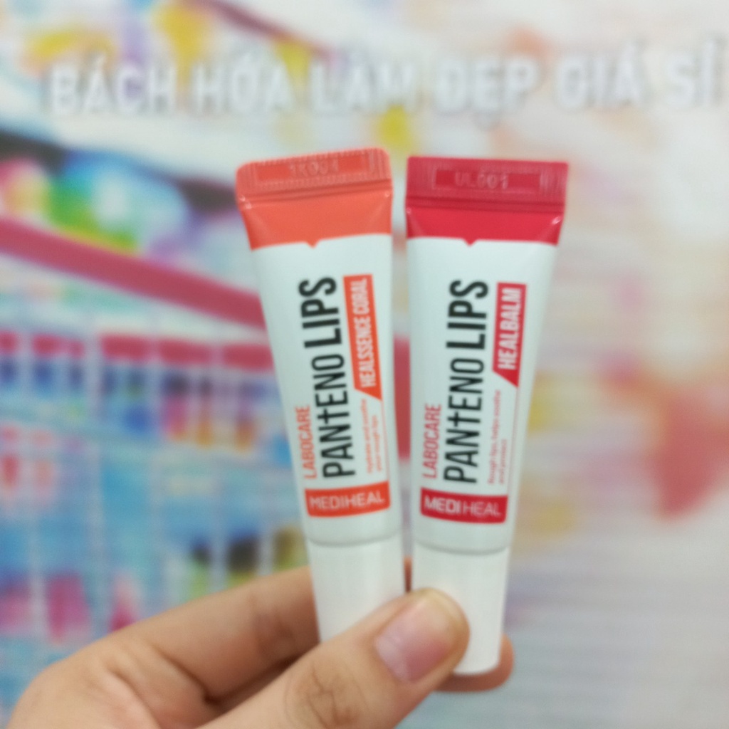 Son dưỡng môi Labocare Pan+End Lips Healbalm 10ml / Pan Eno Lips Coral 10ml