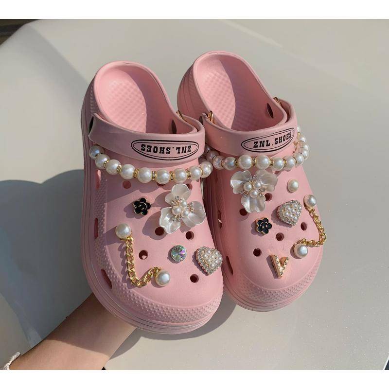 Phụ Kiện Trang Trí Giày Tự Làm Kiểu Dáng Xinh Xắn sticker crocs cute jibbitz 3d Shoe Decoration Cute DIY accessories JIBBITZ charm