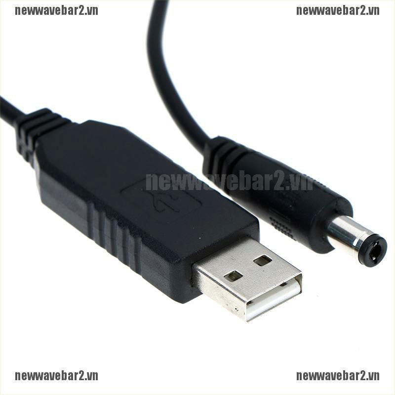 Bộ Chuyển Đổi Usb 5V Sang DC 12V 2.1x5.5mm Chất Lượng Cao