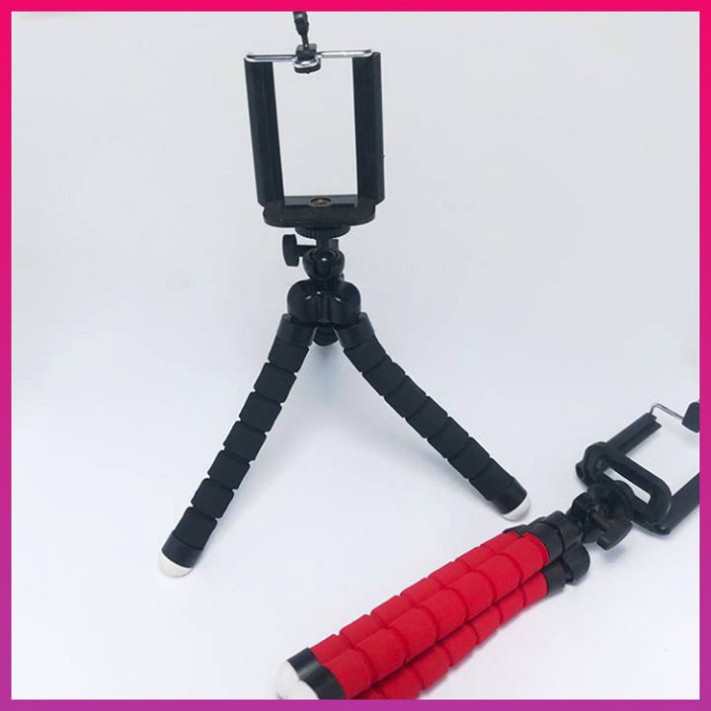 Tripod điện thoại 3 chân bạch tuộc, giá đỡ điện thoại, kẹp chân bạch tuộc mini Educase68