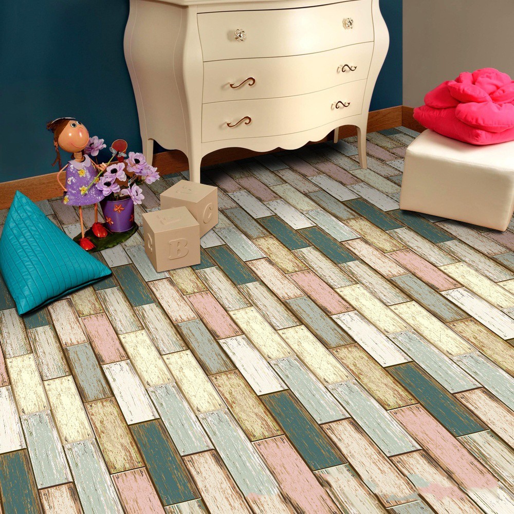 Cuộn nhựa PVC dán lót sàn 500 * 20cm siêu dính