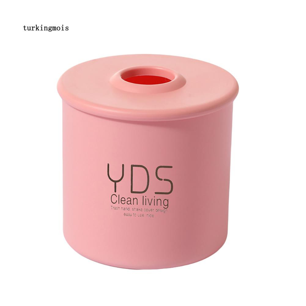 Hộp Nhựa Đựng Khăn Giấy Hình Trụ Giá Đỡ