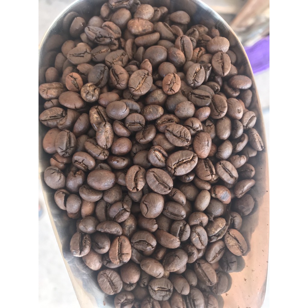 Cà phê nguyên chất rang xay robusta honey 500G -Bọt Biển Coffee