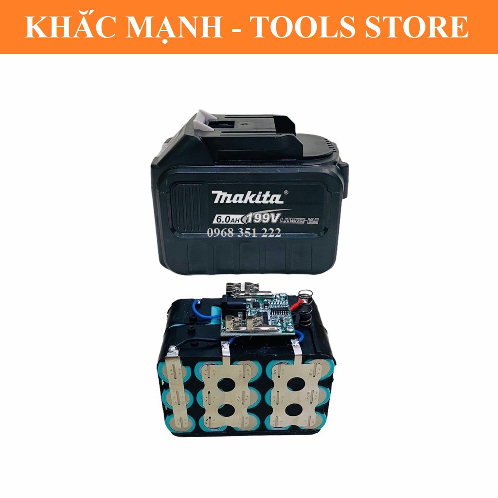 Pin MAKITA 15 Cell Dung Lượng Khủng, BH Pin 6 Tháng Đổi Mới Với Mọi Lỗi