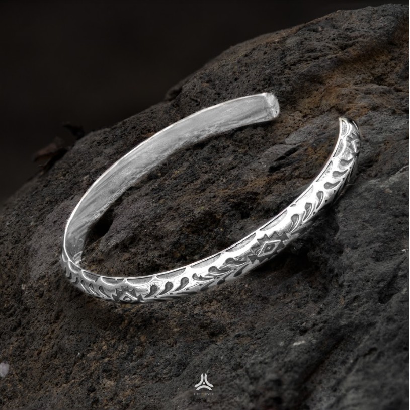 Vòng tay bạc nam, nữ HeliSilver Ancient Dinosaurs S925 VTBN0145