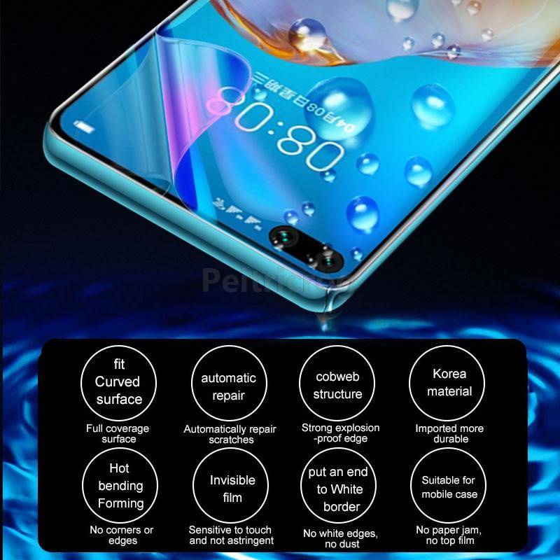 Toàn Bộ Miếng Dán Màn Hình Điện Thoại Cho Huawei P20 P30 P40 Mate 20 30 Pro Lite Nova 3 3i 5T 7i 7 SE Pro Y6 2019 Y6S Y9S