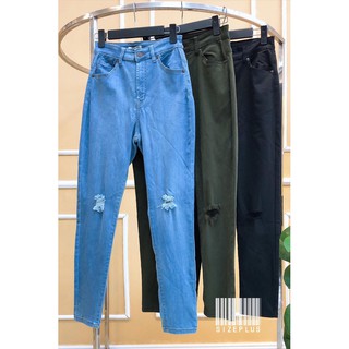 QUẦN JEAN RÁCH GỐI BIGSIZE