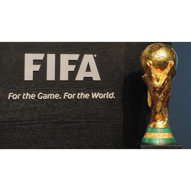 Cúp FIFA World cup  - Dát vàng ròng 24( Độc nhất 2018 )