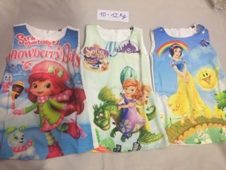 Váy ELSA/MINION cho bé gái [size 8-20kg]