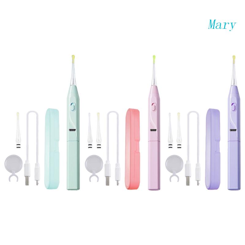 Dụng Cụ Lấy Ráy Tai An Toàn Không Đau Bằng Điện Có Đèn LED Cho Trẻ Em Và Người Lớn