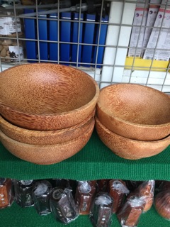 Bát để rượu gỗ dừa 12cm 