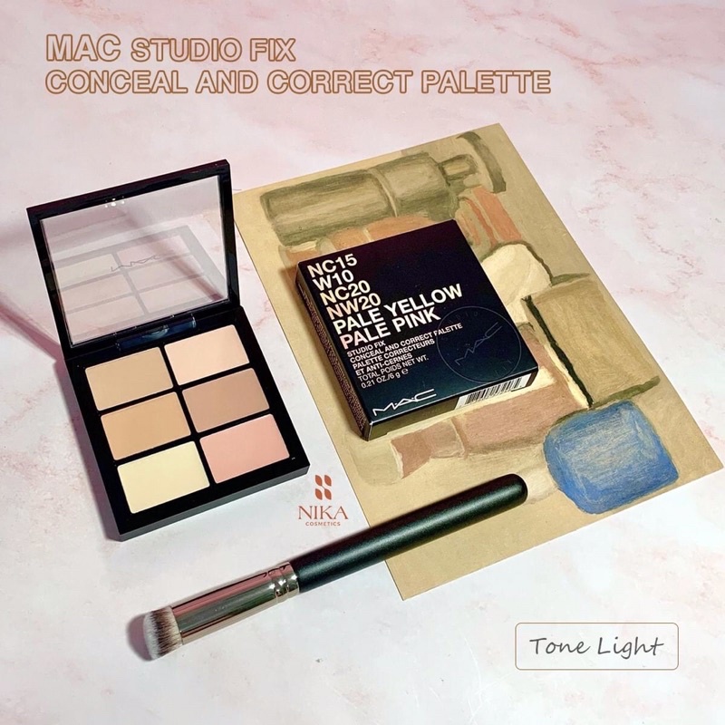 Bảng triệt sắc che khuyết điểm MAC Studio Fix Conceal and Correct Palette [Nika Story]