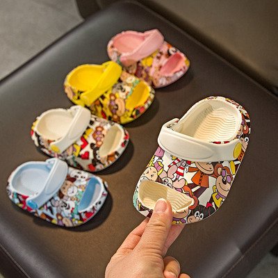 DL301Dép cho bé Melittdeer, sục crocs cho bé trai bé gái siêu nhẹ chống trơn trượt an toàn cho bé
